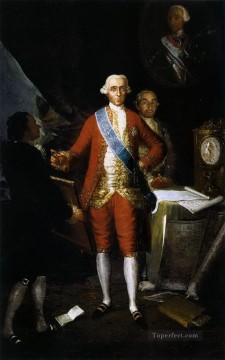 The Count of Floridablanca Francisco de Goya Oil Paintings